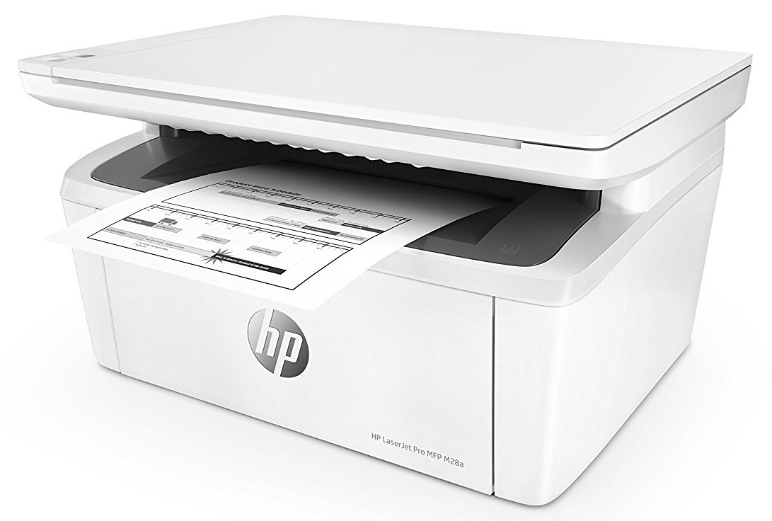 Multifunzione HP LaserJet Pro M28a.