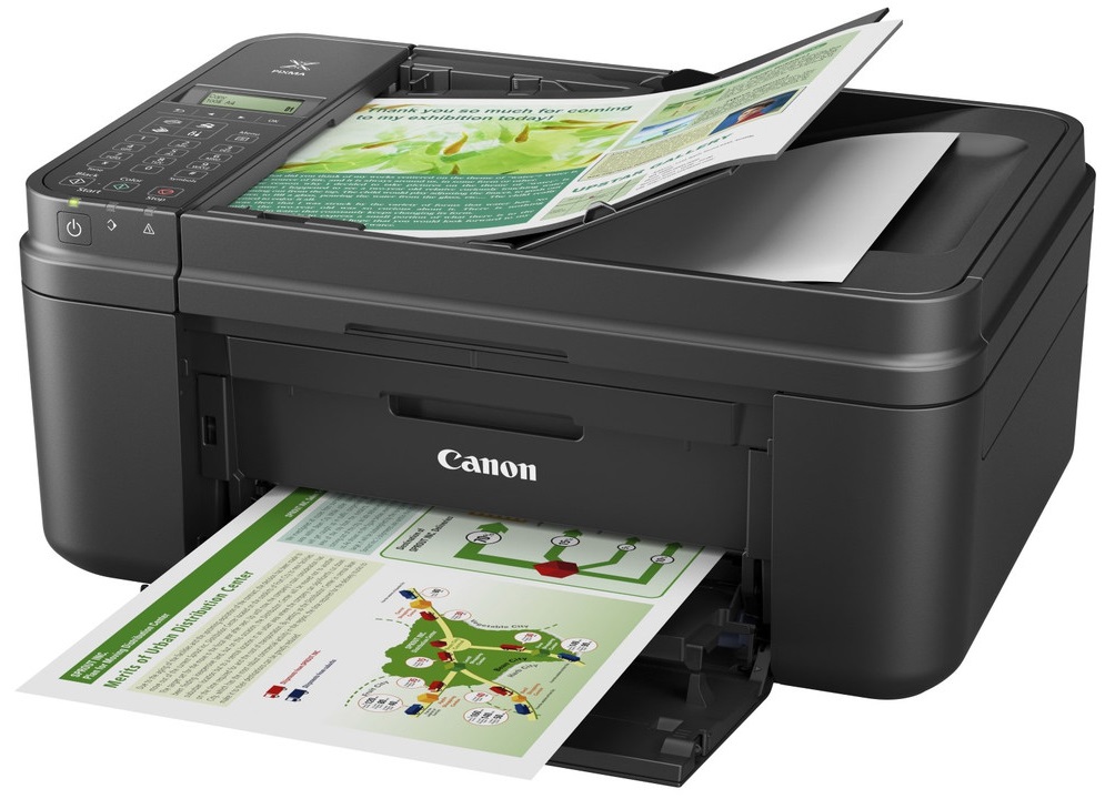 The MFP combines the functions of a scanner, printer and copier.