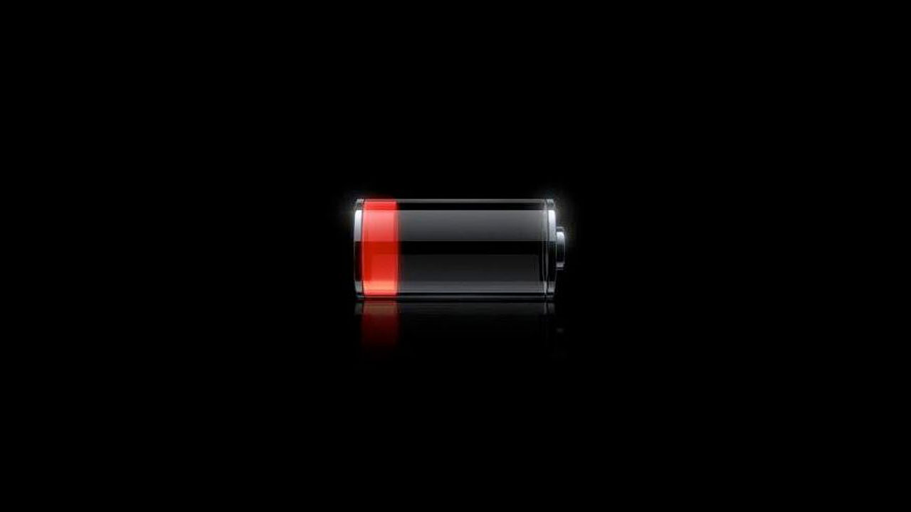 Batterie faible.