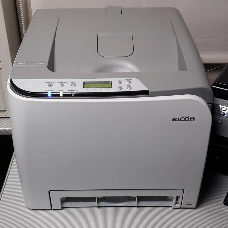 Ricoh Aficio SP C240DN.