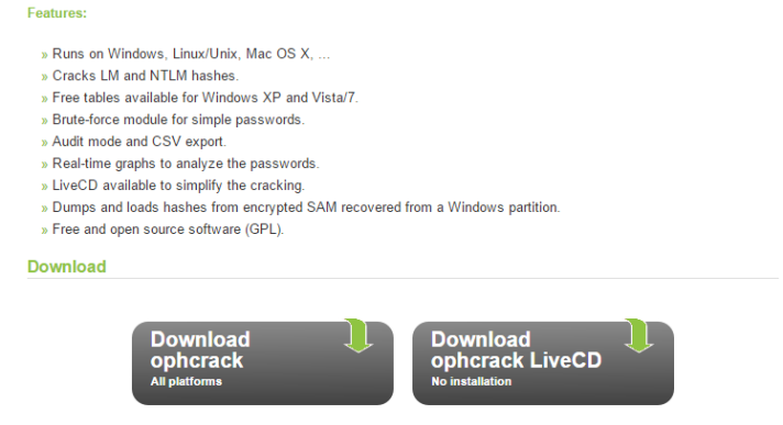 Using a password recovery utility.