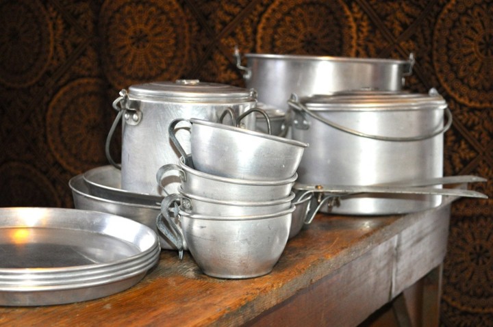 casseroles en aluminium