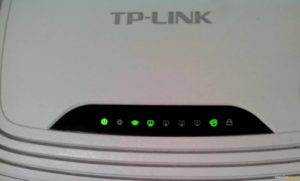 quante luci dovrebbero essere accese sul router?