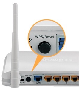 WPS pe router