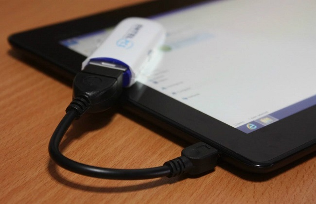 Tablet a flash disk