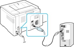 hvordan man tilslutter en printer til en computer