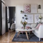 Apartment mit femininem Interieur