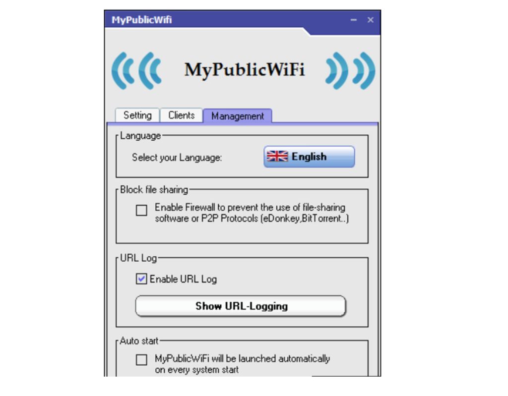 Spustenie MyPublicWiFi.