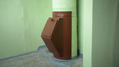 garbage chute