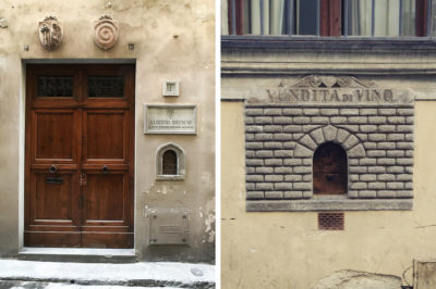 petite porte à Florence