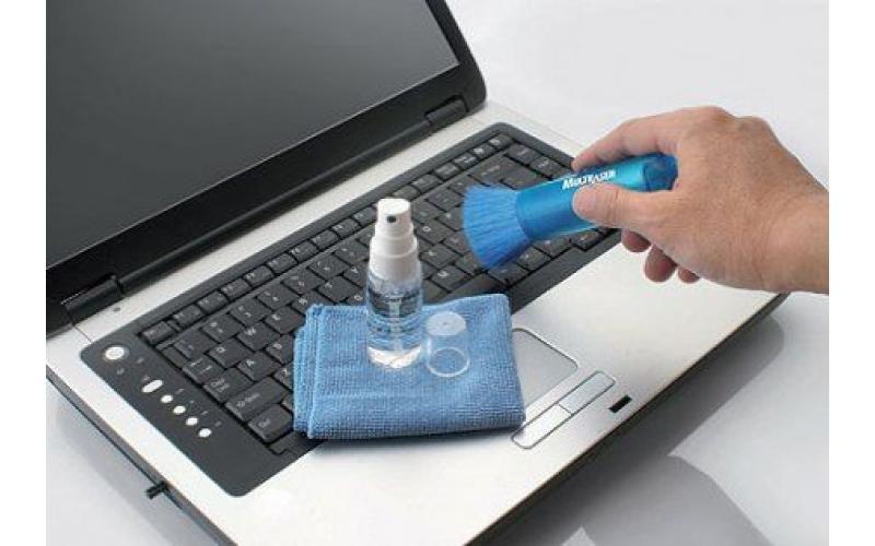 Produtos de limpeza para laptop