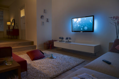 TV in the bedroom