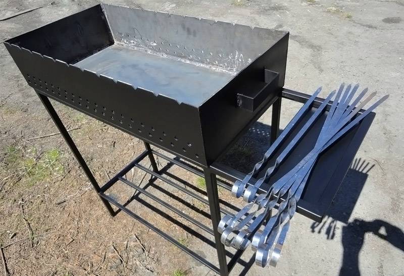 Mobiele grill.