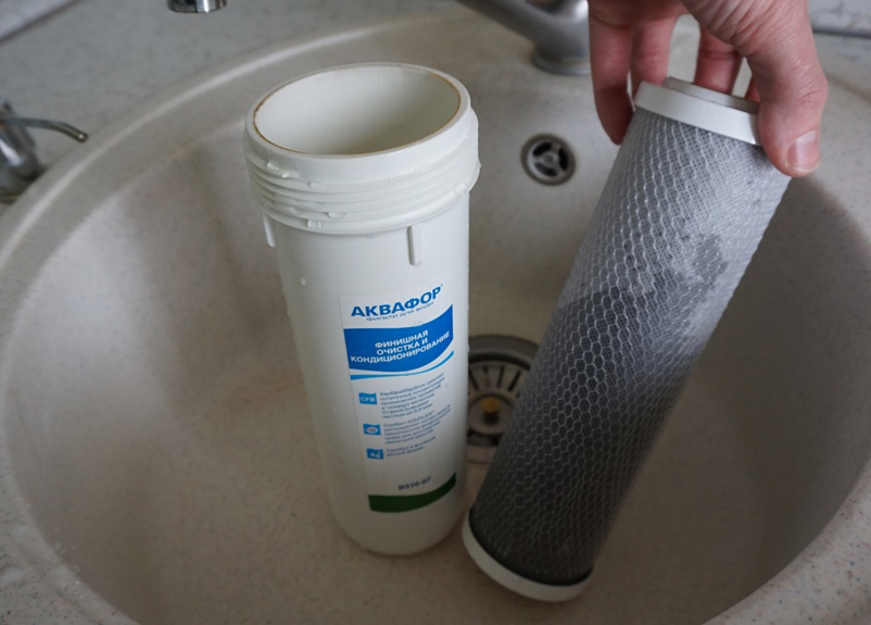 Waarom wordt mijn waterfilter groen?