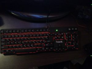 teclado para juegos