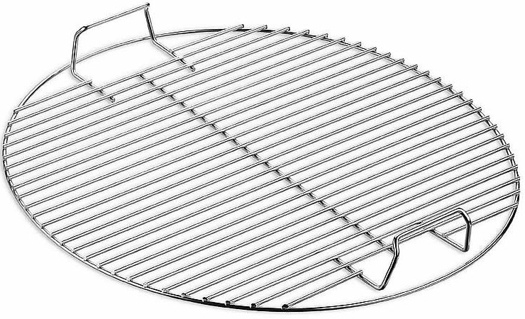 Round grill grate.