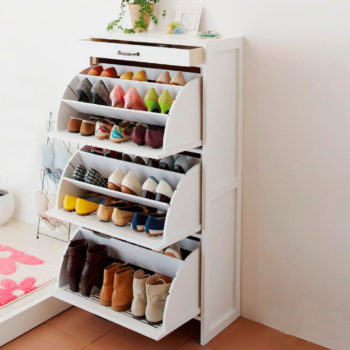 DIY shoe rack