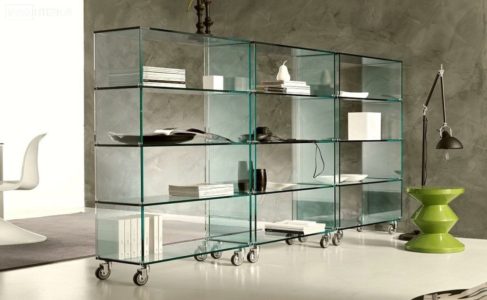 muebles de vidrio