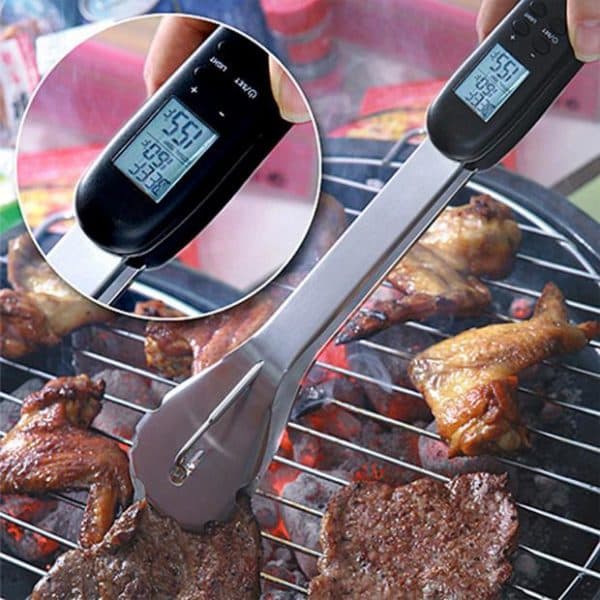 Device para sa pagsukat ng temperatura ng pagkain.