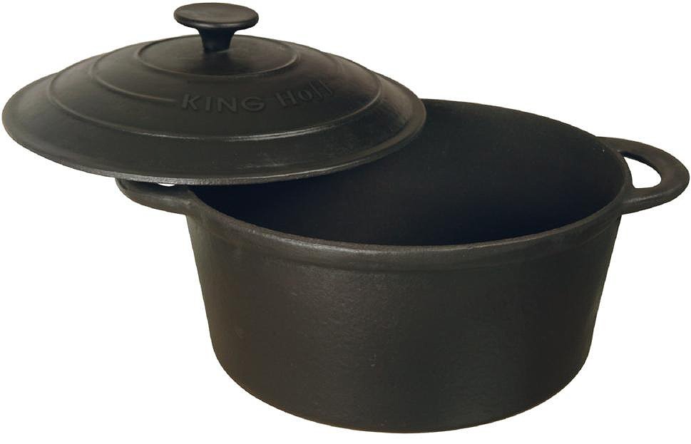 Cast iron pan.