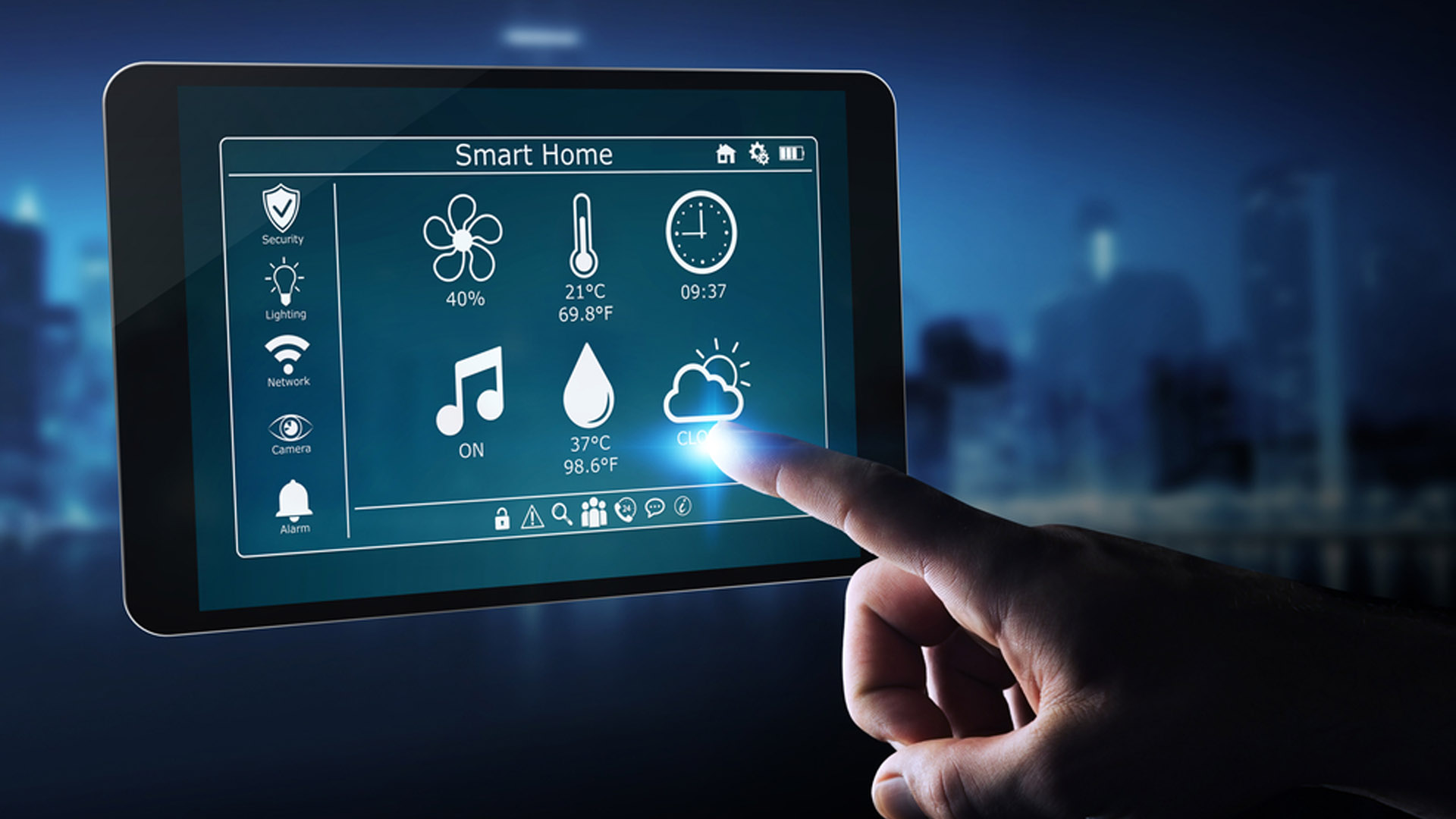 Smart-Home-Steuerung