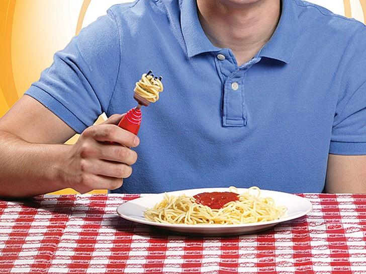 Automatisk spaghettigaffel.