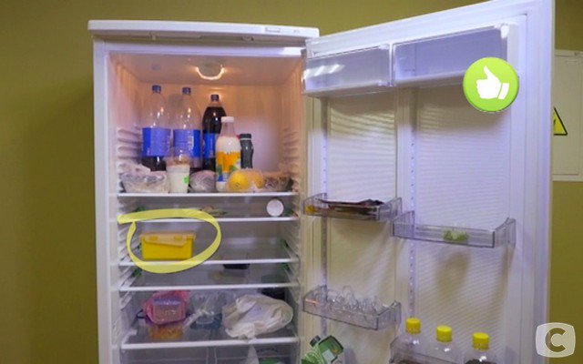 en un refrigerador