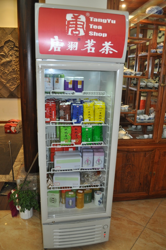 refrigerador de té