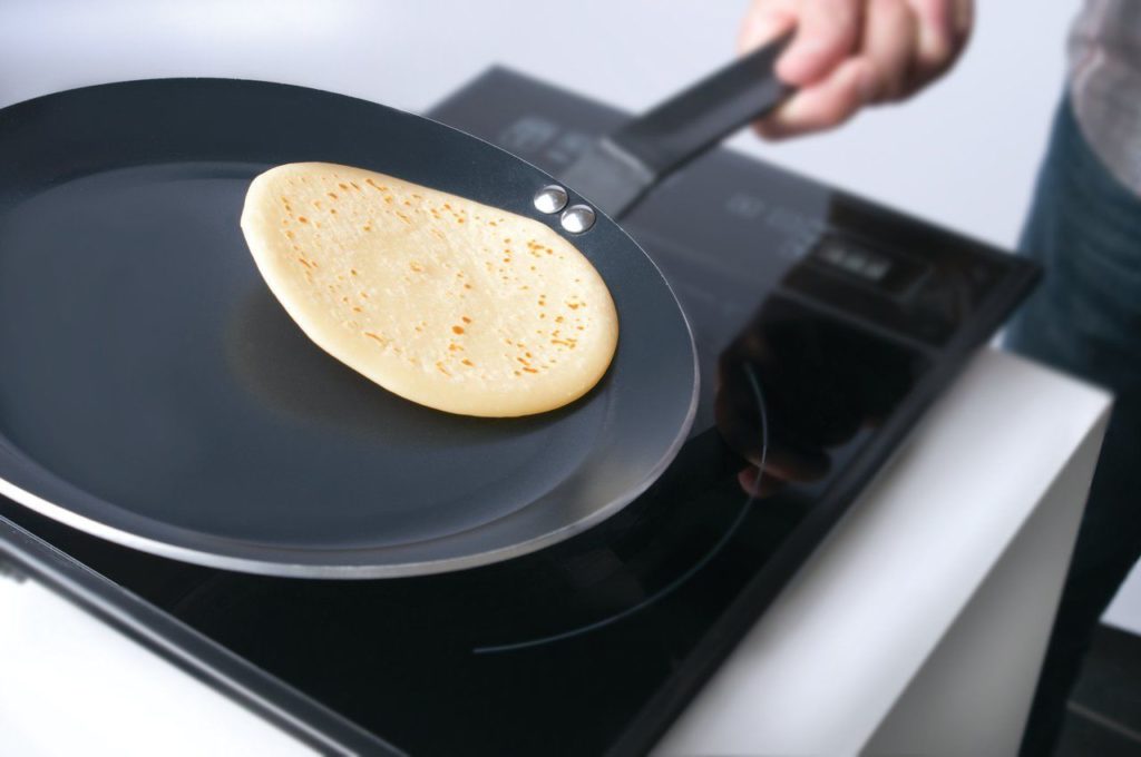 Chảo rán bánh pancake.