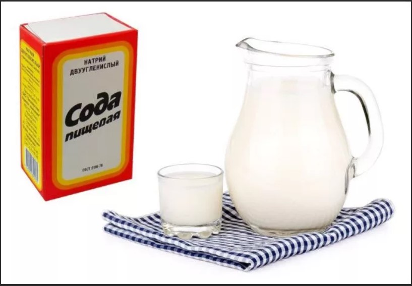 soda and milk