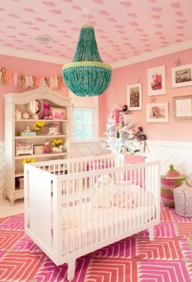 Luxury from the cradle: celebrity children's rooms