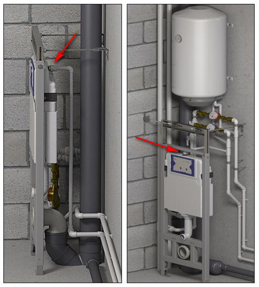 Use of polymer pipes.