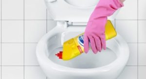 Domestos für die Toilette