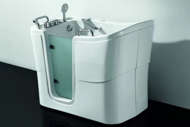 sitz bathtub with door