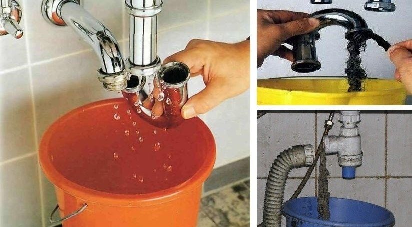 Paano i-disassemble ang isang siphon sa banyo o kusina.