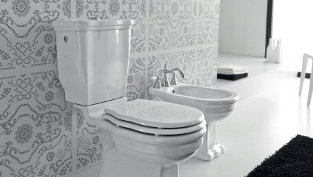 toilettes en porcelaine