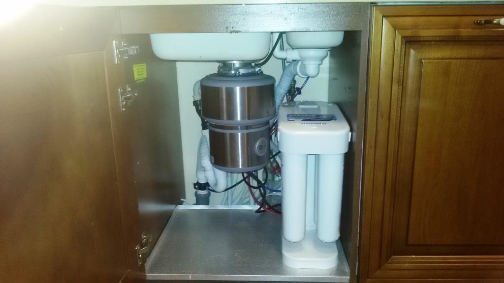 under-sink dispenser