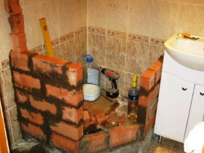 Construcción de una bandeja de cabina.