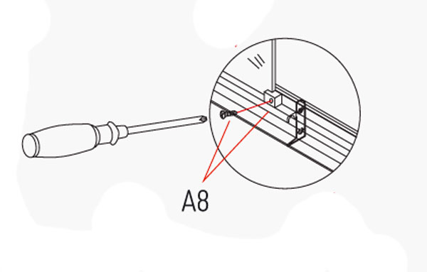 Fixation d'angle.