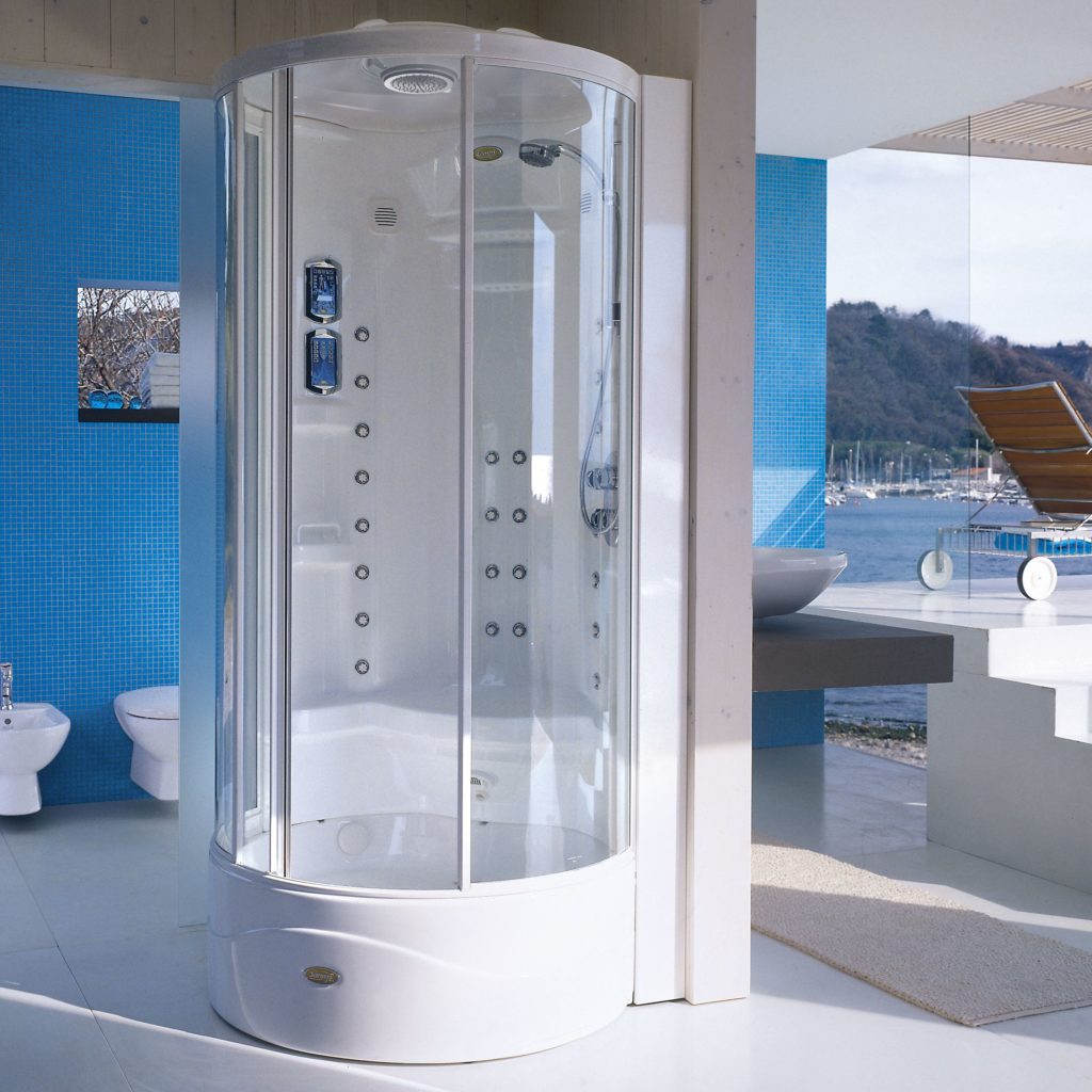 Cabina de ducha Jacuzzi.