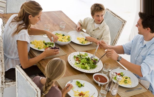 Les plats en famille : est-ce courant ou est-ce que chacun a le sien ?