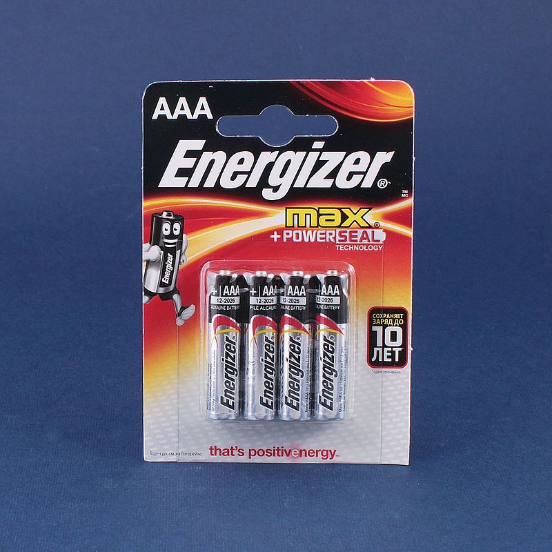 AAA batterier.