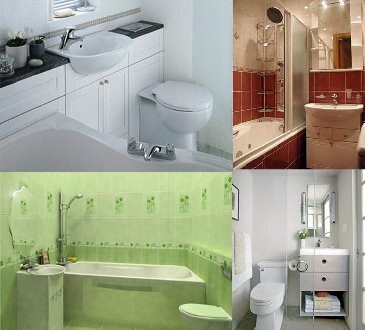 Options pour placer un lavabo dans la salle de bain.