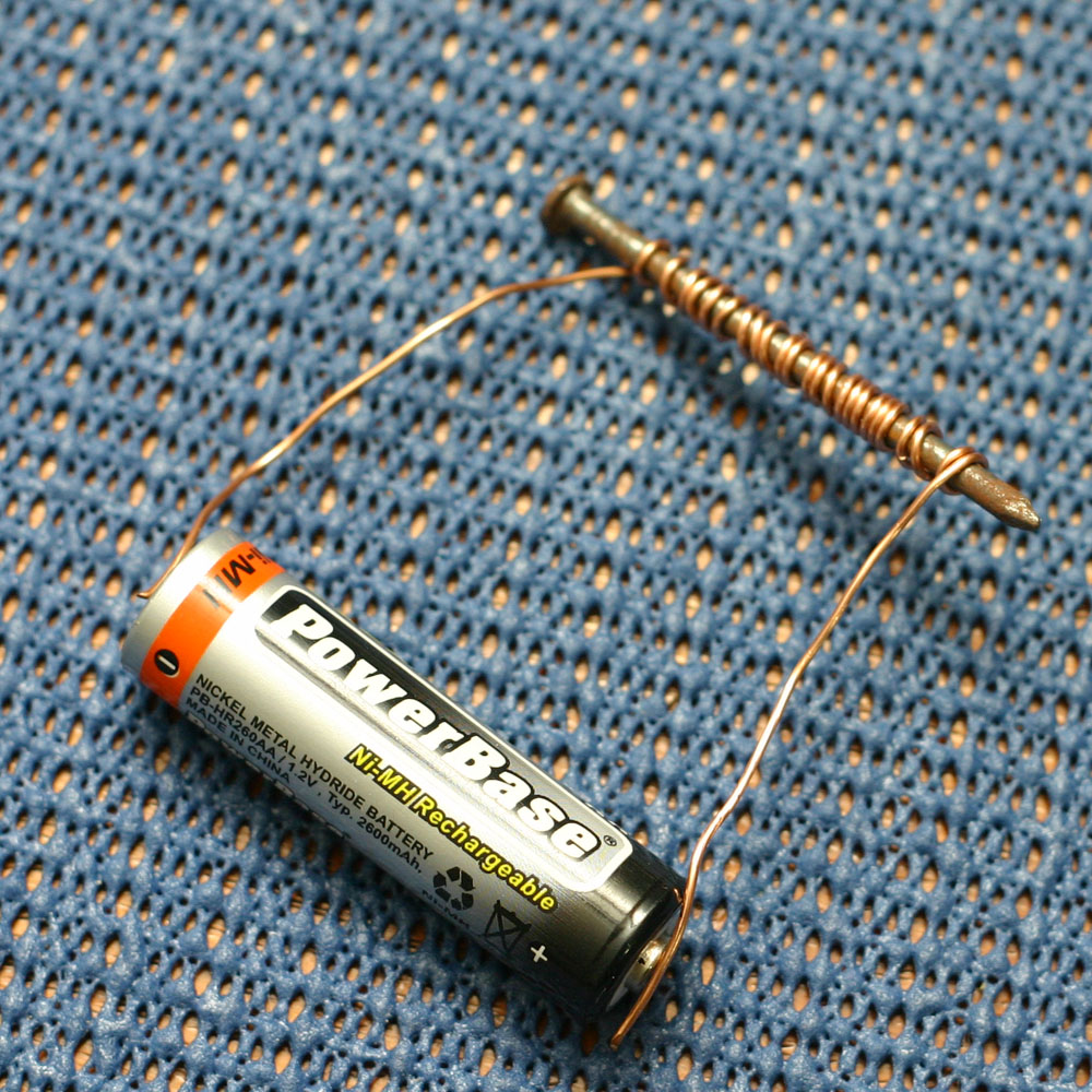 Batteriemagnet.