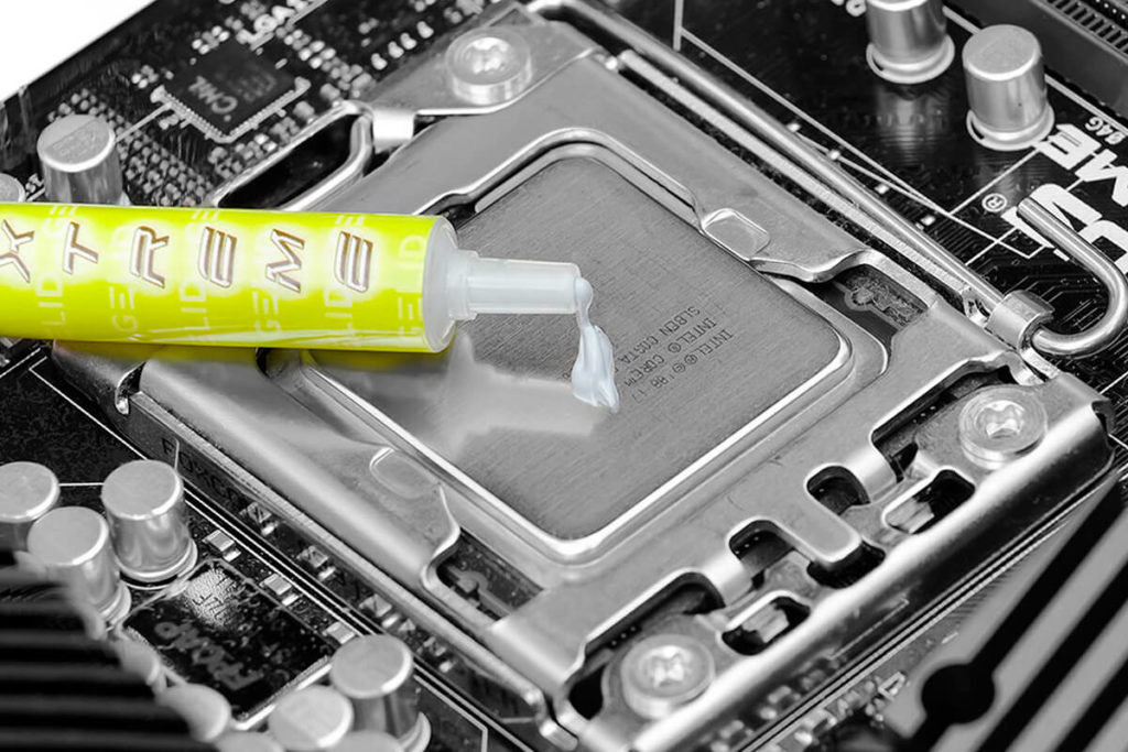 Thermal paste viscosity.