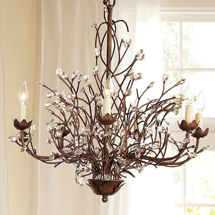 Hanging chandelier.