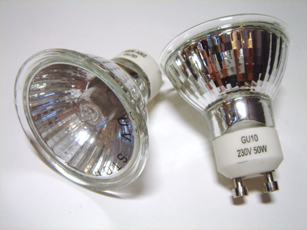 Features of halogen bulbs.