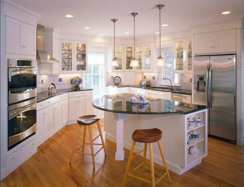 chandelier lamp in the kitchen for suspended ceilings