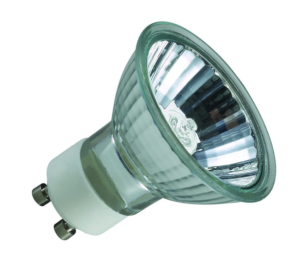 Halogen lamp.