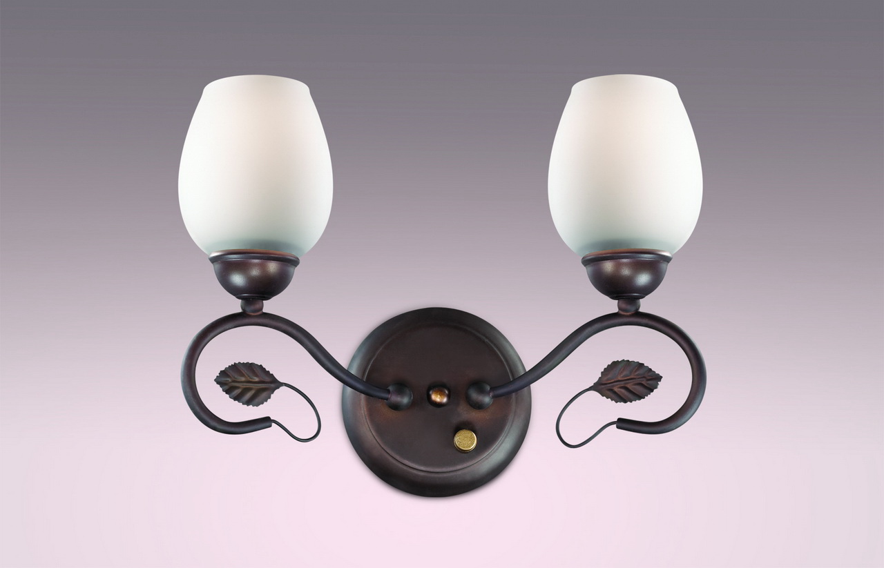 Sconce with switch on the body